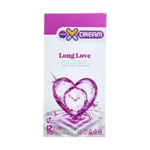 کاندوم ایکس دریم مدل Long love بسته ۱۲ عددی