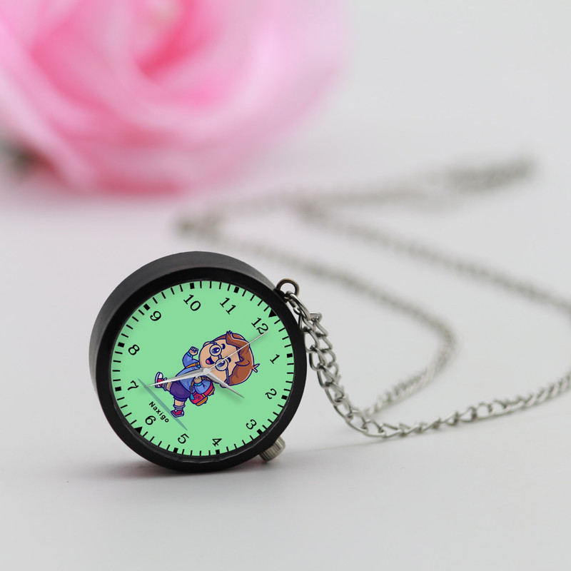 ساعت گردنبندی عقربه ای ناکسیگو مدل دانش آموز کد NF12410 ساعت گردنبندی عقربه ای ناکسیگو مدل دانش آموز کد NF12410