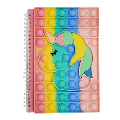 دفتر مشق طرح اسب پونی تک شاخ مدل پاپیت کد 3246