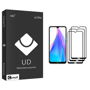 Coconut UD Black Screen Protector For Xiaomi Redmi Note 8T Pack Of 3