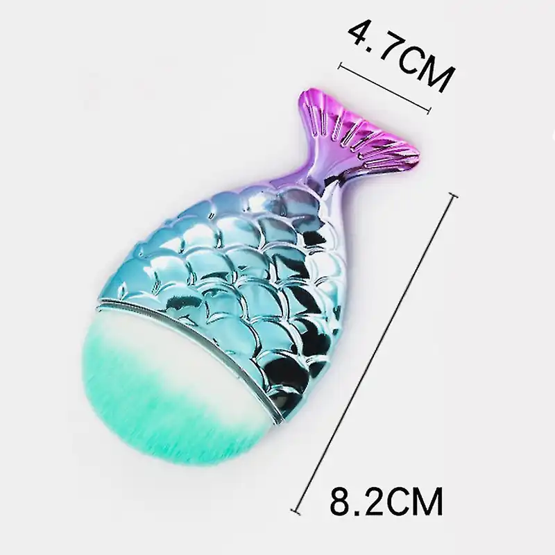 برس آرایشی ناخن طرح ماهی