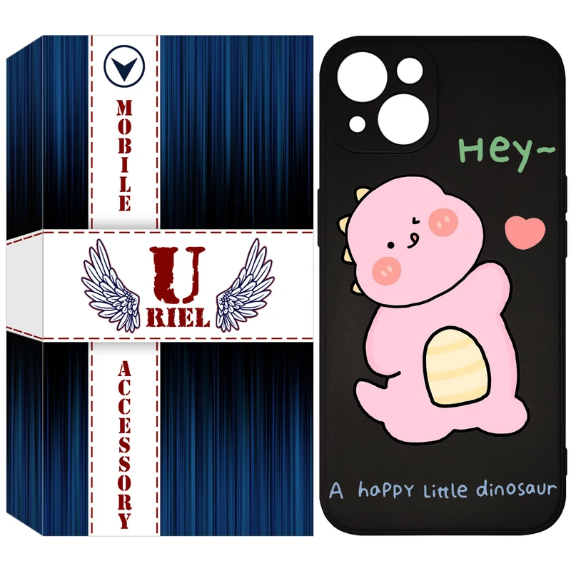 کاور یوریل مدل KSH کد 26 طرح دایناسور مناسب برای گوشی موبایل اپل iPhone 13