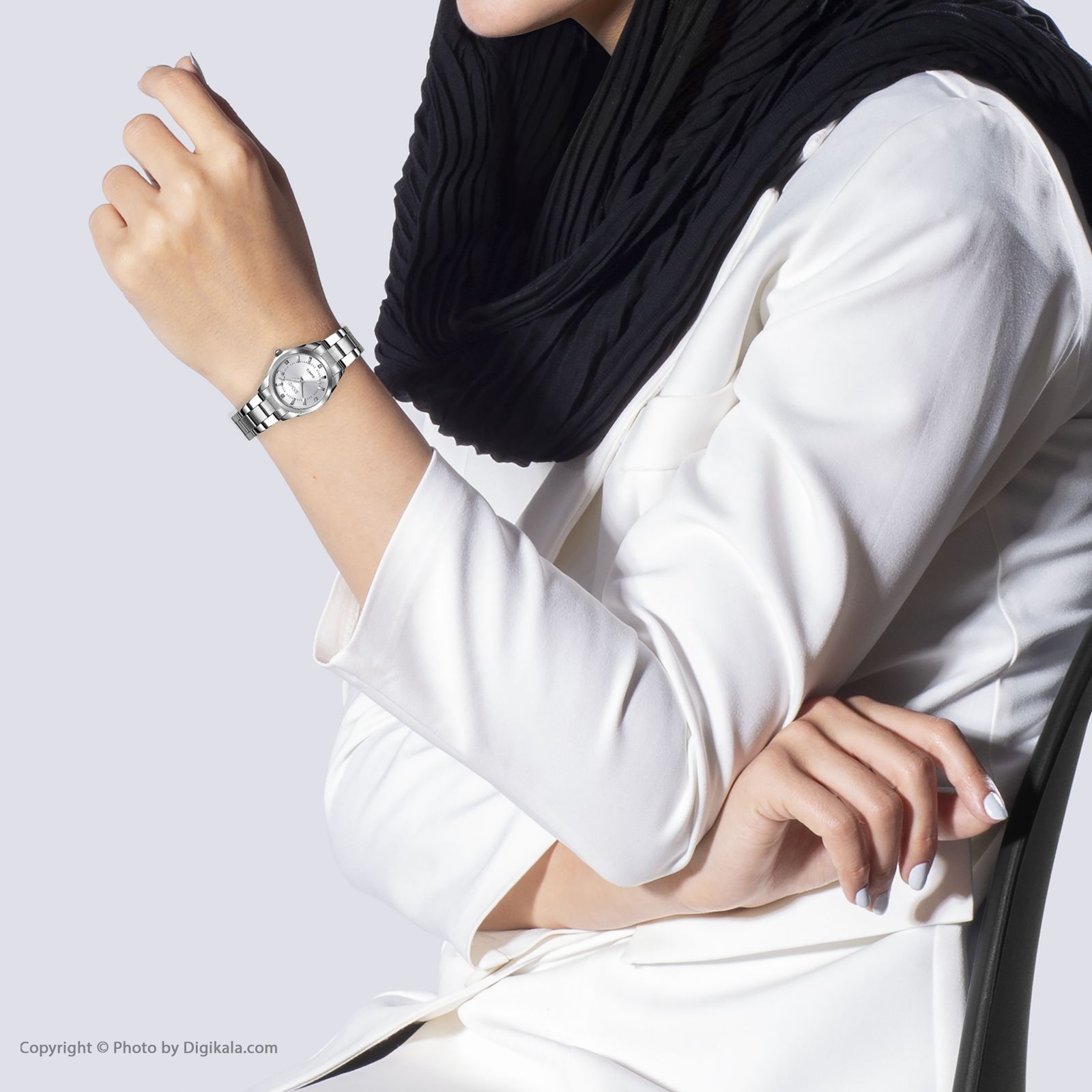 ساعت مچی عقربه ای زنانه اسکمی مدل 1620s -  - 8