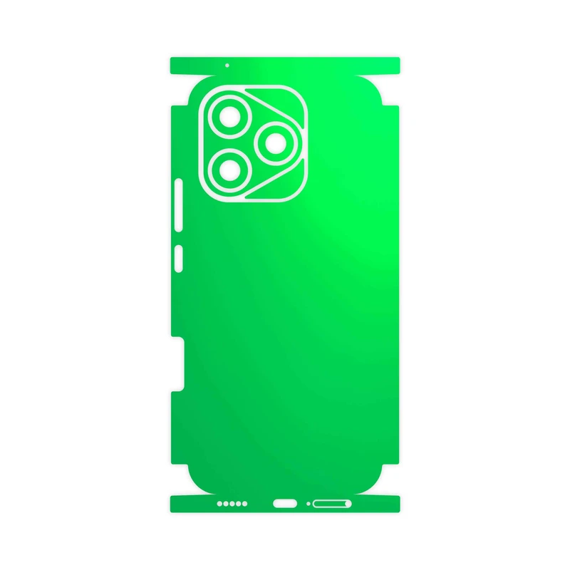 برچسب پوششی ماهوت مدل Matte-Green-FullSkin مناسب برای گوشی موبایل آنر 400 Lite