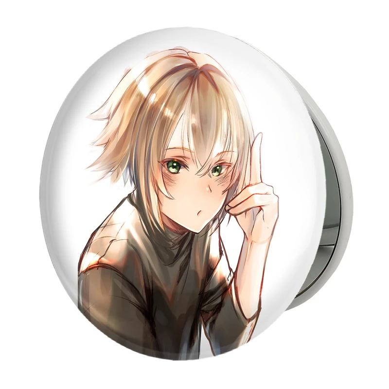 آینه جیبی خندالو طرح ریکا انیمه 86 مدل تاشو کد 33788