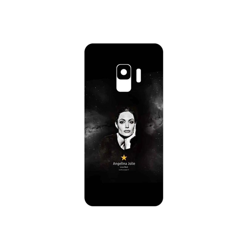 برچسب پوششی ماهوت مدل Angelina Jolie مناسب برای گوشی موبایل سامسونگ Galaxy S9