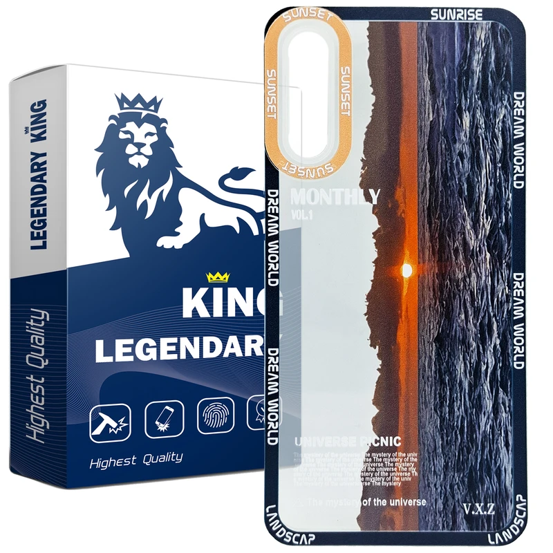 کاور لجندری کینگ مدل غروب مناسب برای گوشی موبایل سامسونگ Galaxy A50/A50s/A30s