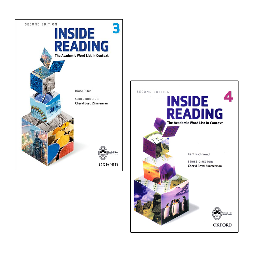 کتاب Inside Reading اثر Bruce Rubin And Kent Richmond انتشارات اشتیاق نور جلد 3 و 4