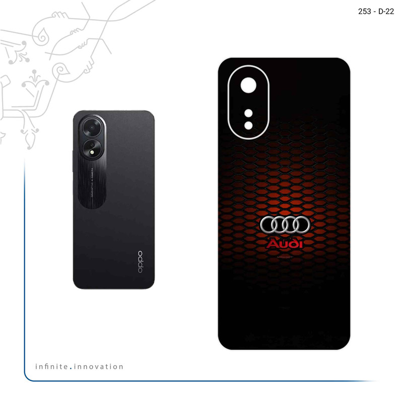 برچسب پوششی ماهوت مدل Audi_AG مناسب برای گوشی موبایل اپو A38