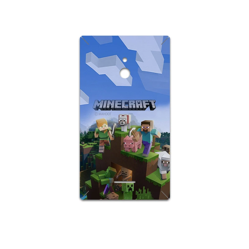 برچسب پوششی ماهوت مدل Minecraft-Game مناسب برای گوشی موبایل نوکیا XL