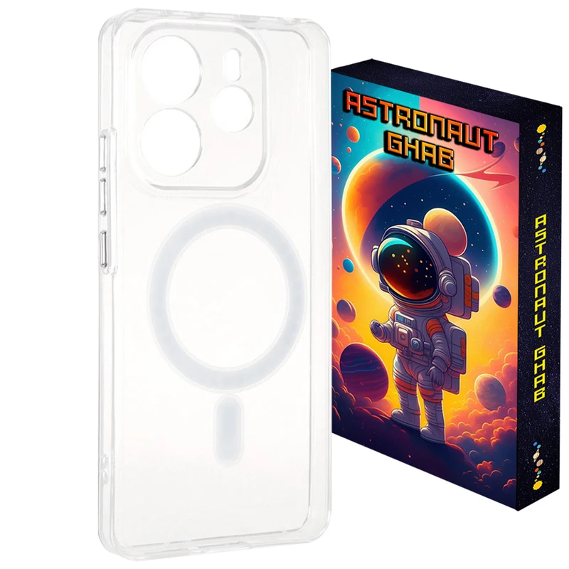 کاور استرونات قاب مدل مگ سیف طرح Super مناسب برای گوشی موبایل شیائومی Redmi Note 14 4G
