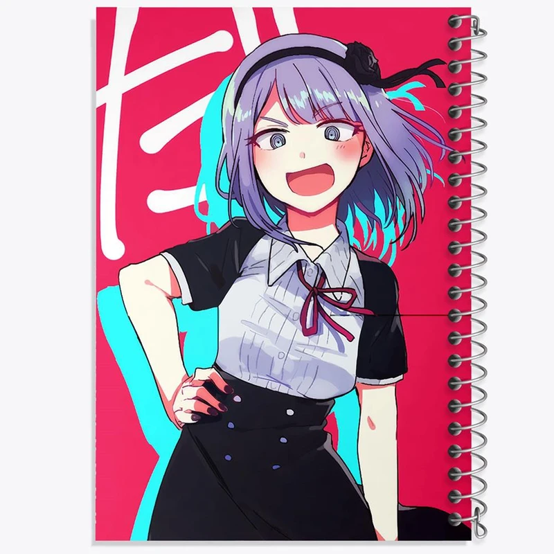 دفتر ژورنال نویسی 50 برگ خندالو مدل نقطه ای طرح شیداره انیمه داگاشی کاشی Dagashi Kashi کد 22541