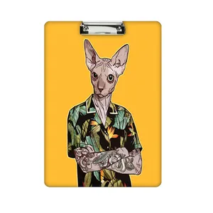 تخته شاسی طرح گربه کد 479 سایز A4