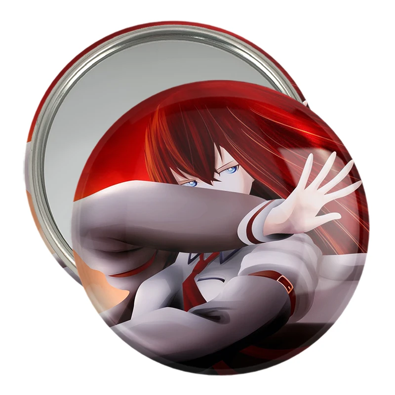 آینه جیبی خندالو مدل کوریسو ماکیسه انیمه اشتاینز گیت  کد 17504