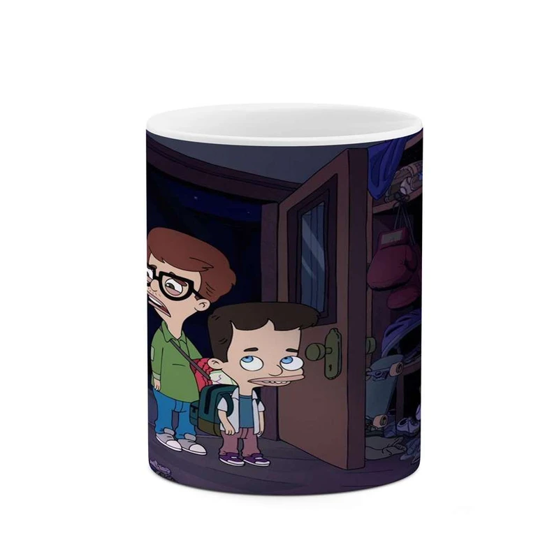 ماگ کاکتی مدل کارتون Big Mouth کد mgh22313