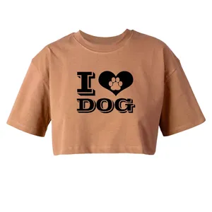 کراپ‌تاپ آستین کوتاه زنانه مدل  K200 K