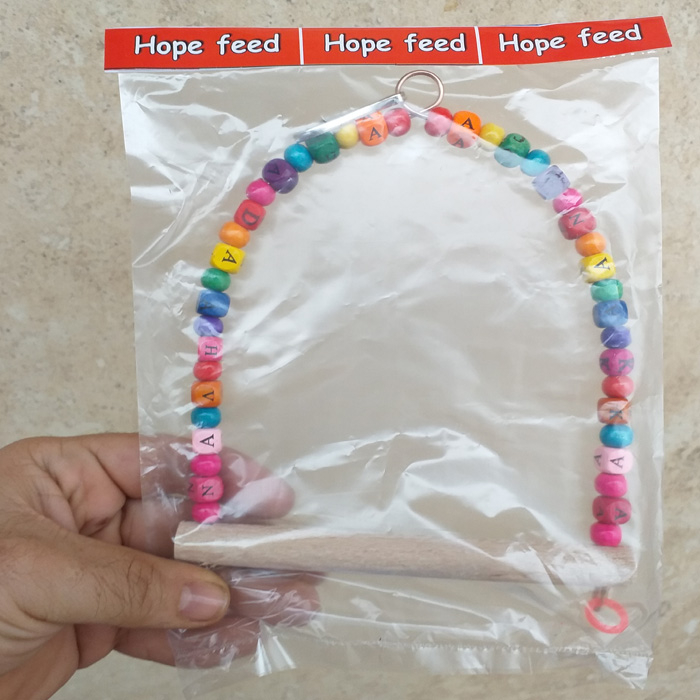 تاب بازی پرندگان مدل عروس هلندی حروف دار