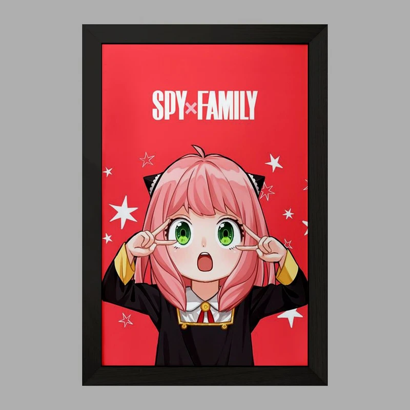 تابلو خندالو مدل آنیا فورجر انیمه اسپای ایکس فمیلی Spy x Family کد 15584