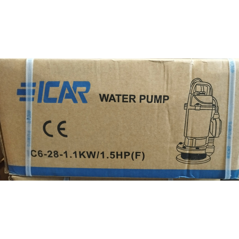 پمپ کف کش ایکار مدل (IC6-28-1.1KW/1.5HP(F پمپ کف کش ایکار مدل (IC6-28-1.1KW/1.5HP(F