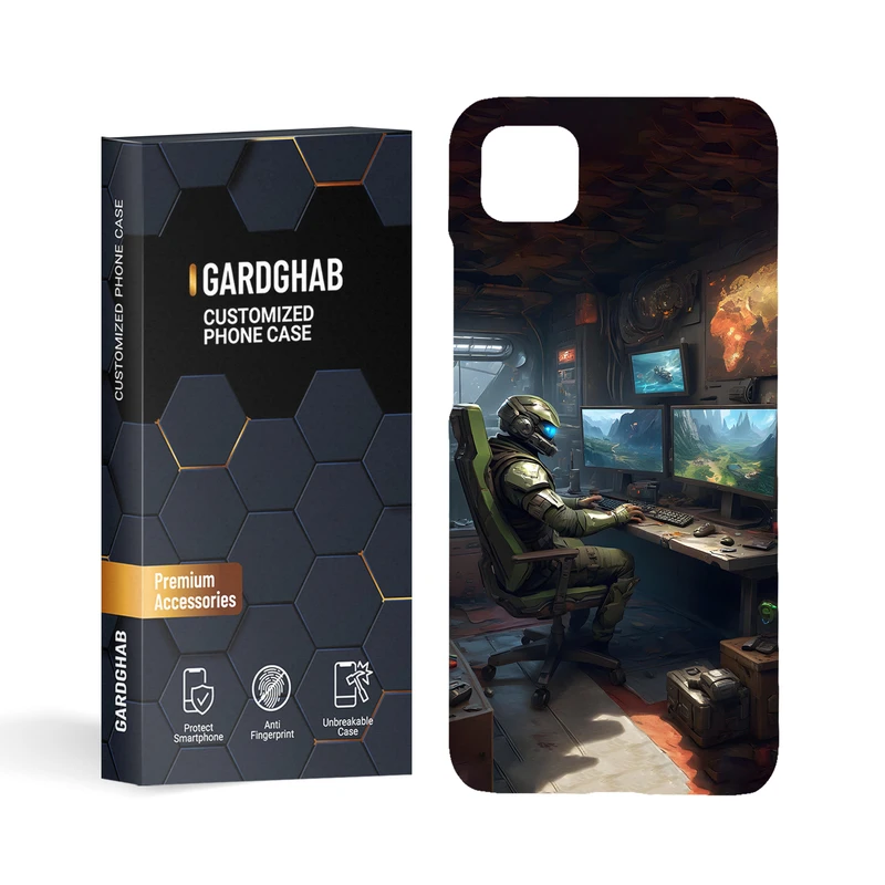  کاور گارد قاب مدل پسرانه مناسب برای گوشی موبایل شیائومی Poco C3