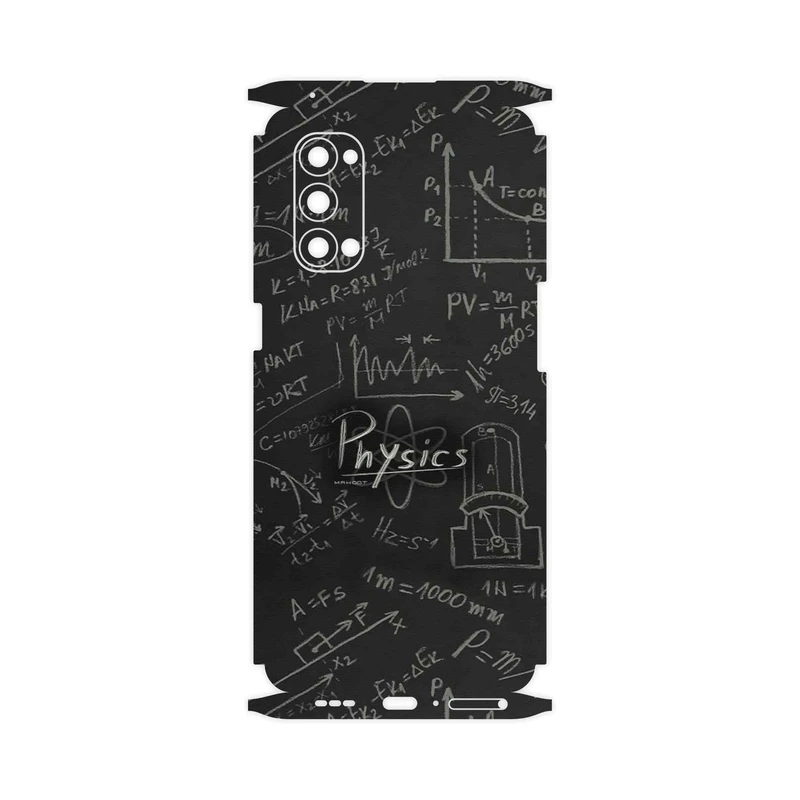 برچسب پوششی ماهوت مدل Physics Science-FullSkin مناسب برای گوشی موبایل اپو Reno4 Pro 5G