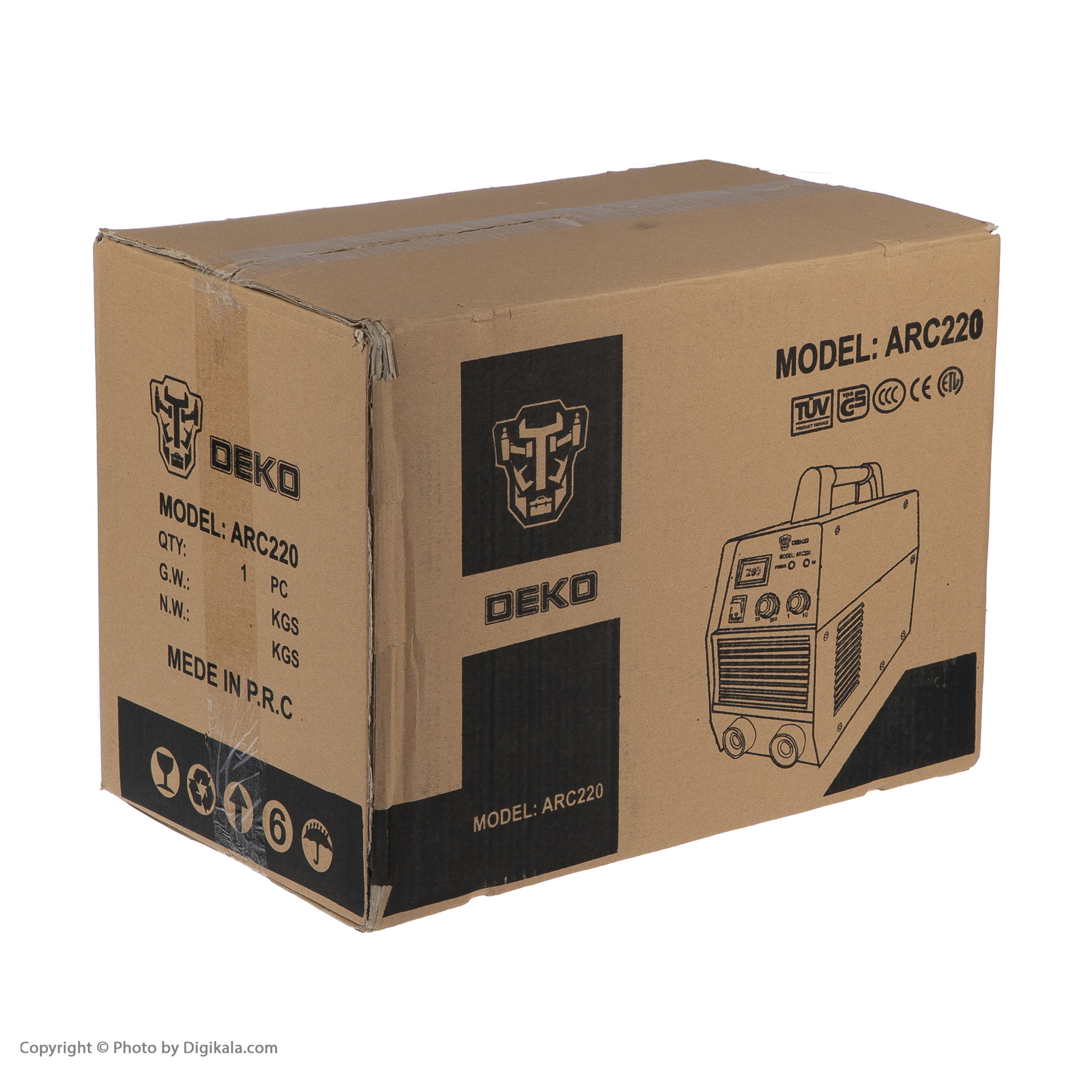 دستگاه جوش 220 آمپر دکو مدل arc220 دستگاه جوش 220 آمپر دکو مدل arc220