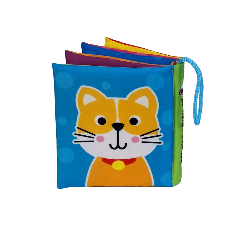 کتاب پارچه ای انتشارات باوان مدل پاندا جونم مجموعه 4 عددی