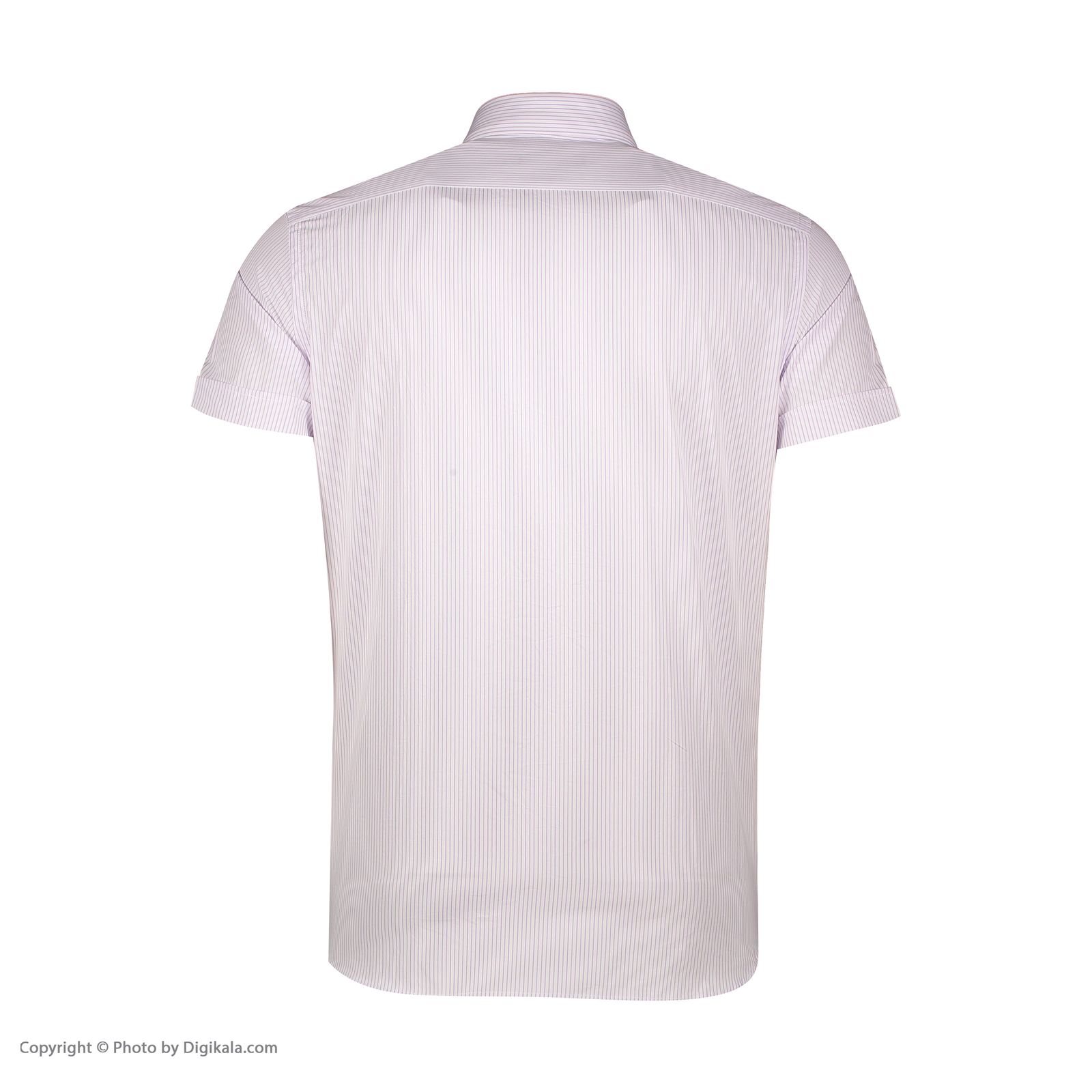 پیراهن آستین کوتاه مردانه کیکی رایکی مدل MBB20225-335 -  - 4