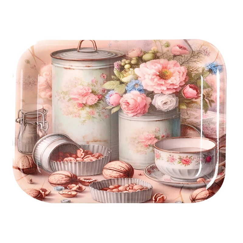 سینی بدون دسته مدل 7770 بانکه سایز 20×26 سانتی متر