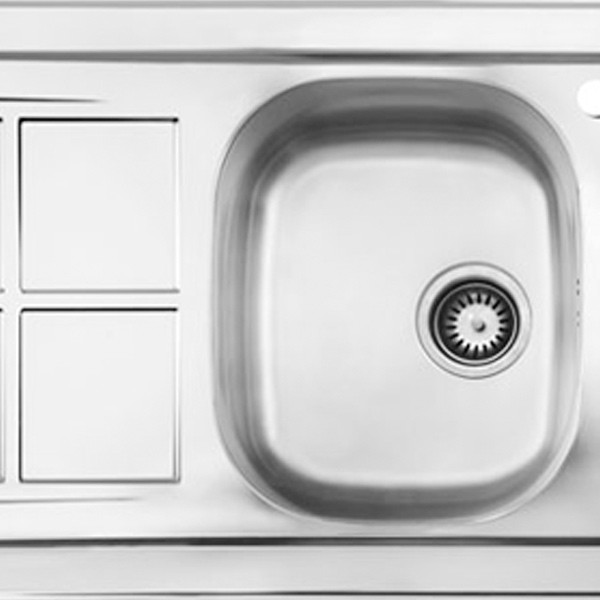 سینک ظرفشویی اخوان مدل 162 روکار