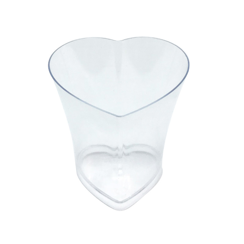 ظرف یکبار مصرف کوشا مدل قلبی دلسا 70ml بسته 10 عددی