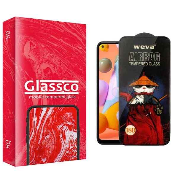 محافظ صفحه نمایش گلس کو مدل CGo1 Airbag مناسب برای گوشی موبایل سامسونگ Galaxy A11