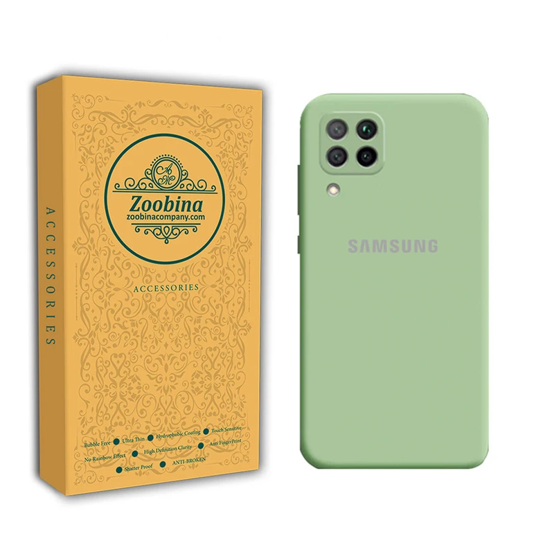  کاور زوبینا مدل Z SILICON مناسب برای گوشی موبایل سامسونگ Galaxy A12 / M12