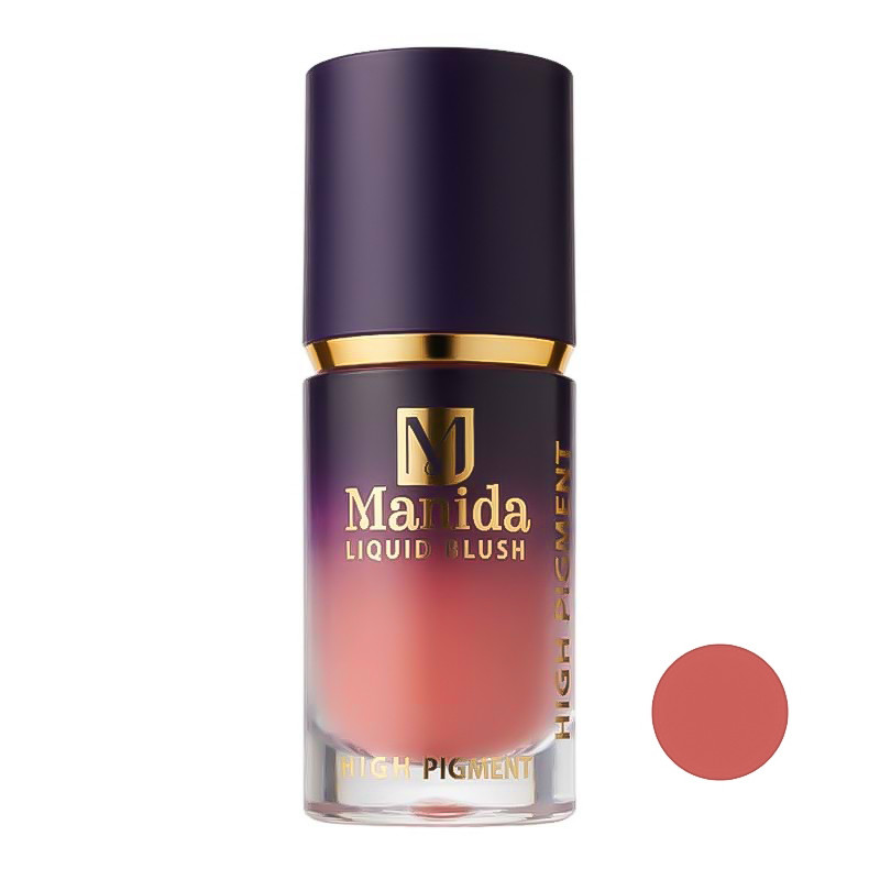 رژگونه مایع مات مانیدا شماره 651