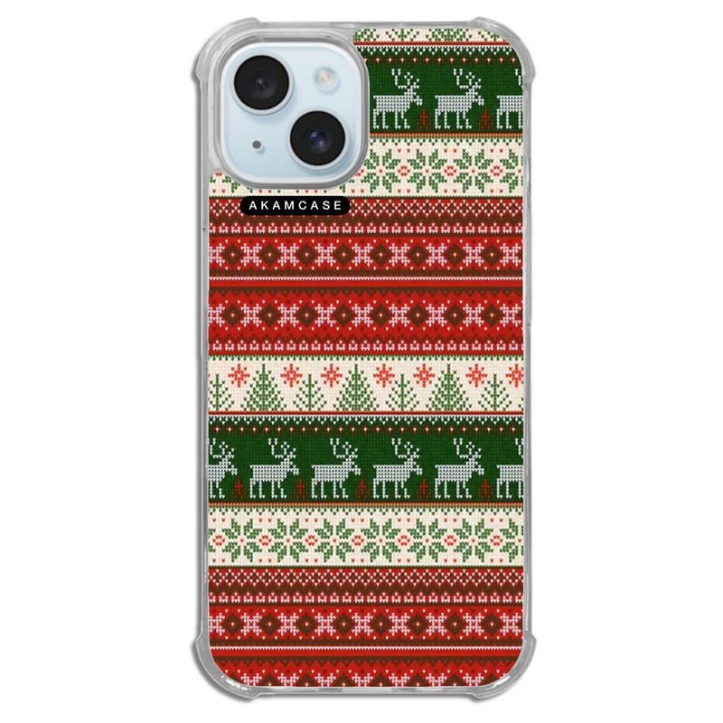 کاور آکام مدل AMCWTA15-CHRISTMAS22 مناسب برای گوشی موبایل اپل iPhone 15