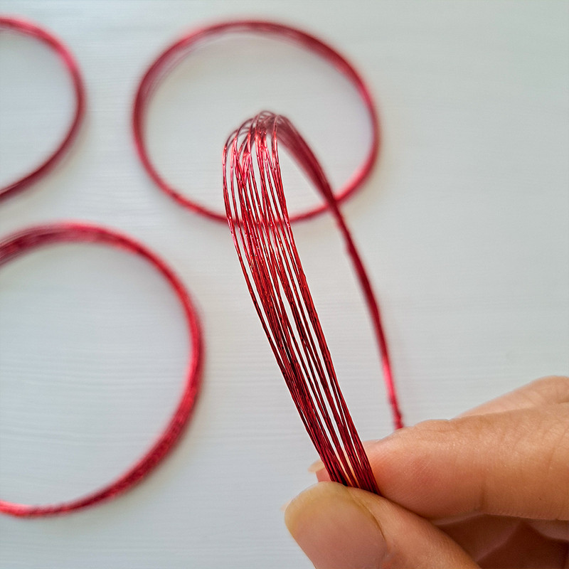 سیم گل سازی کد 15 بسته 10 عددی