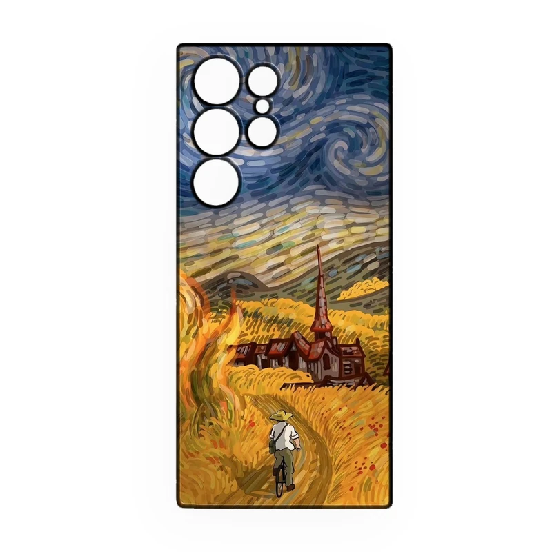 کاور طرح ونگوگ کد 368 مناسب برای گوشی موبایل سامسونگ Galaxy S24 Ultra  