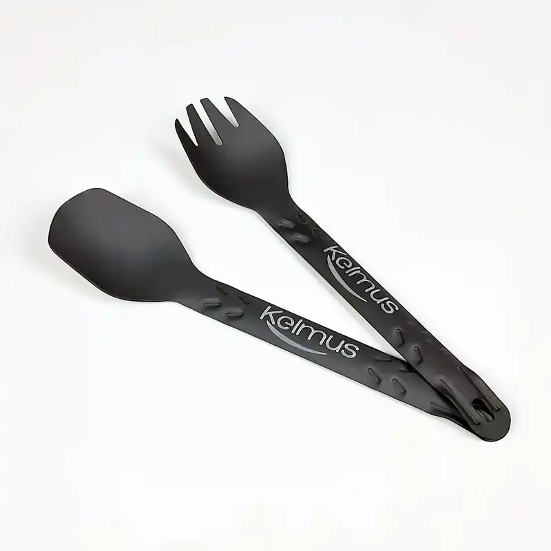 قاشق و چنگال سفری کلموس مدل آنادایز