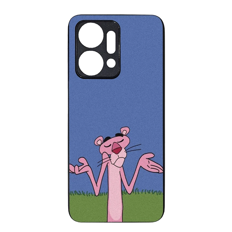 کاور گالری وبفر طرح پلنگ صورتی مناسب برای گوشی موبایل آنر x7a