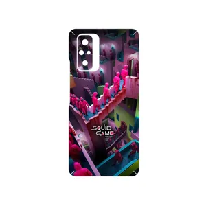 MAHOOT Squid Game Cover Sticker for Xiaomi Redmi Note 10 Pro