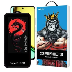 Epicoy Dragon ESD Screen Protector for Realme C67 4G/5G / C55 / V50s / 12 / 11x / 11 / 10 Pro / Narzo 60x / Narzo N55