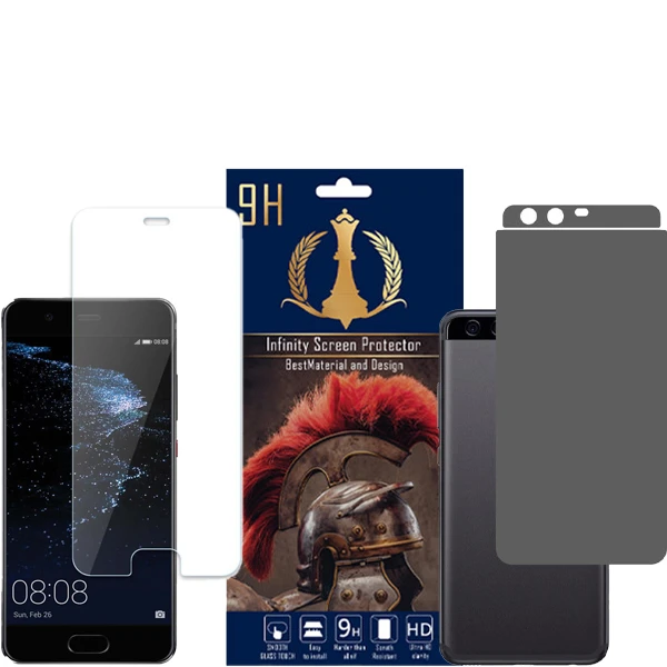   برچسب پوششی اینفینیتی مدل PRO MAX مناسب برای گوشی موبایل هوآوی P10 PLUS به همراه محافظ صفحه نمایش