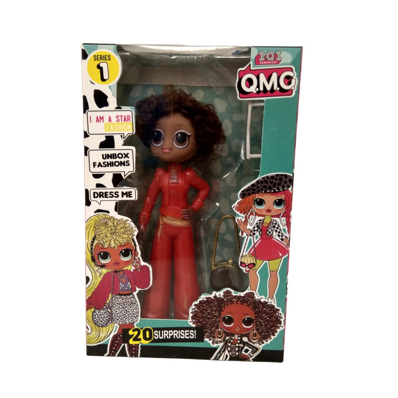 عروسک کیو ام سی کد L1A ارتفاع 16 سانتیمتر