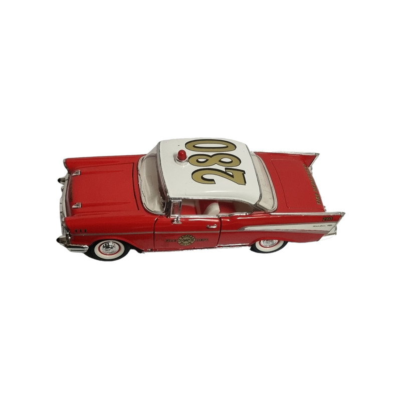 ماکت ماشین مدل آتش نشانی 1957 CHEVROLET BEL AIR