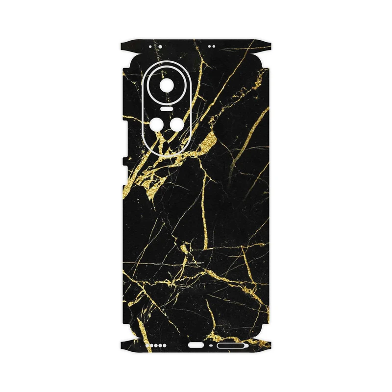 برچسب پوششی ماهوت مدل Graphite_Gold_Marble-FullSkin مناسب برای گوشی موبایل اپو Reno 10 5G