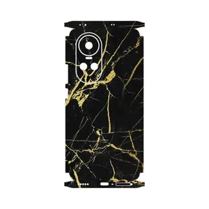 MAHOOT Graphite_Gold_Marble-FullSkin Cover Sticker for Oppo Reno 10 5G