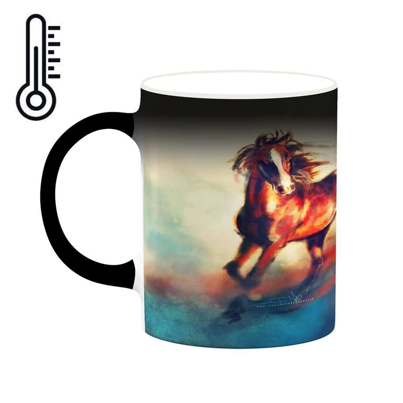 ماگ حرارتی کاکتی مدل اسب کد mgh24241