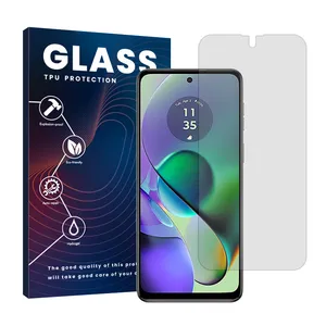 Glass HyGEL model transparent screen protector suitable for Motorola Moto G54 mobile phone