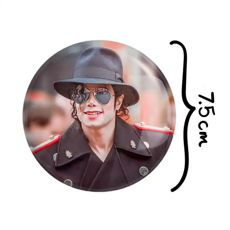 آینه جیبی خندالو مدل مایکل جکسون Michael Jackson  کد 19222