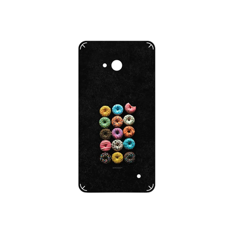 برچسب پوششی ماهوت مدل Doughnut مناسب برای گوشی موبایل مایکروسافت Lumia 640